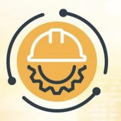 Engineers Services Center emblem: a hard hat over a gear