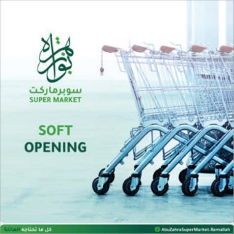 Supermarket soft opening post