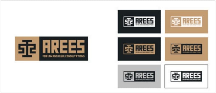 AREES logo colour variants