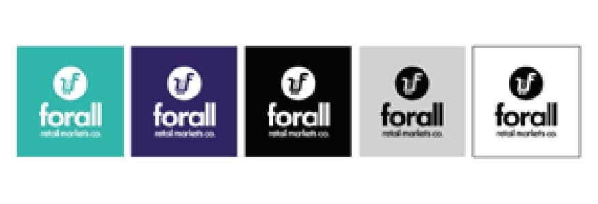 forall logo colour variants